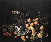 RUOPPOLO, Giovanni Battista Still life in a Landscape oil on canvas